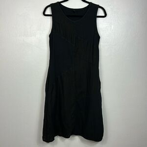 INIZIO Sleeveless Knee Length Patchwork Mixed Media Dress Size M